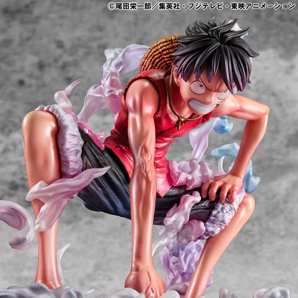 Product image One Piece P.O.P PVC Statue Monkey D. Luffy Gear 2 Limited
