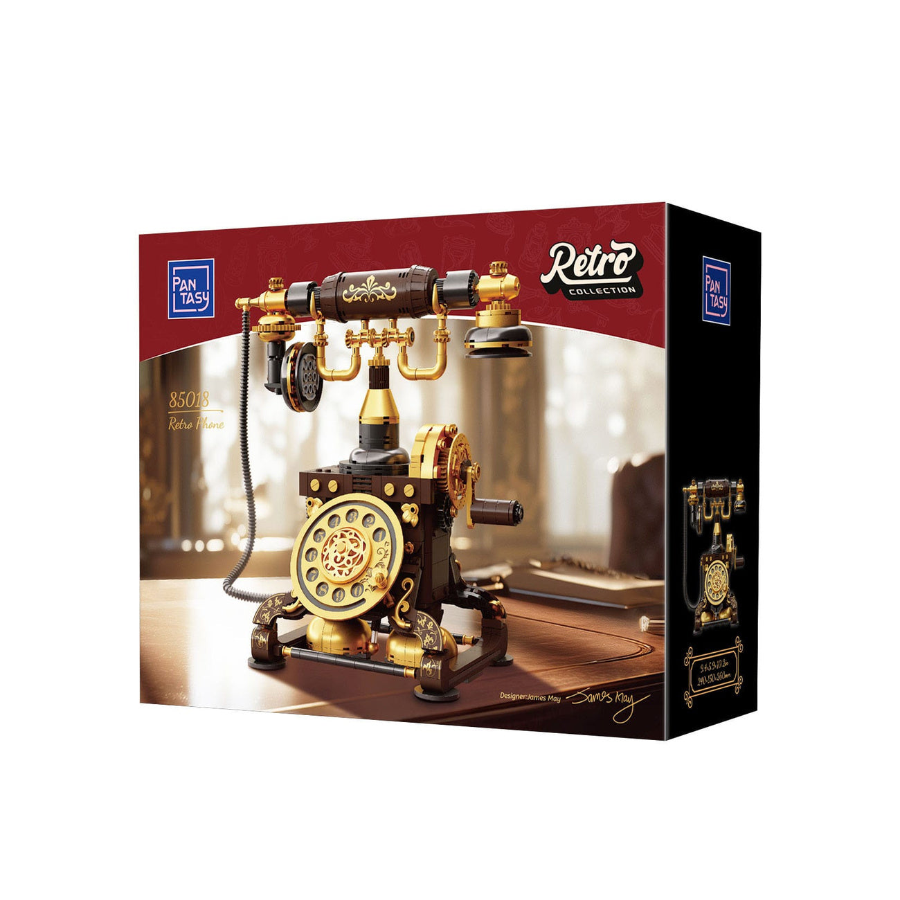 Product image Original Retro Series Building Set Retro Phone 26 cm
