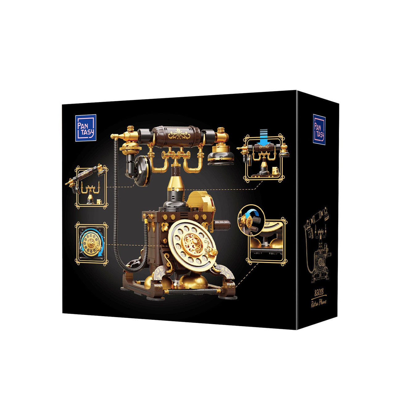 Product image Original Retro Series Building Set Retro Phone 26 cm