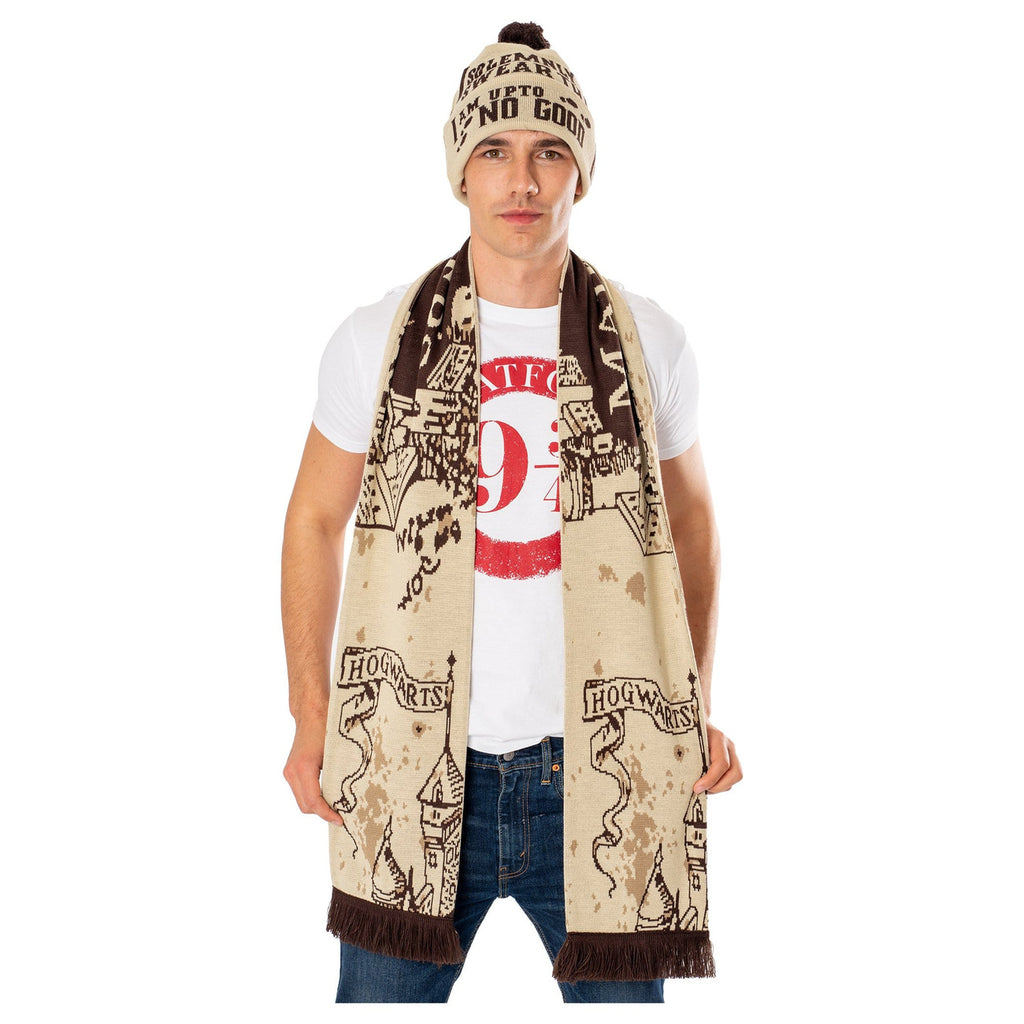 Product image Harry Potter Scarf Marauder's Map Long Length