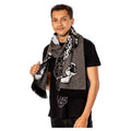 Product image Harry Potter Scarf Dark Arts Spell Long Length Grey