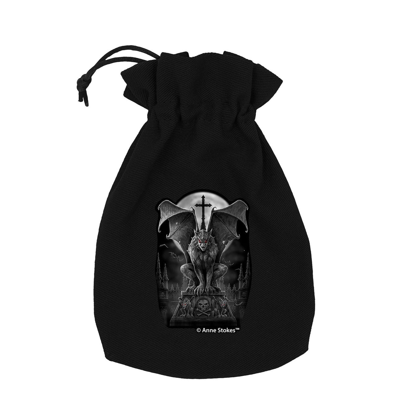 Product image Anne Stokes Dice Bag Gargoyle