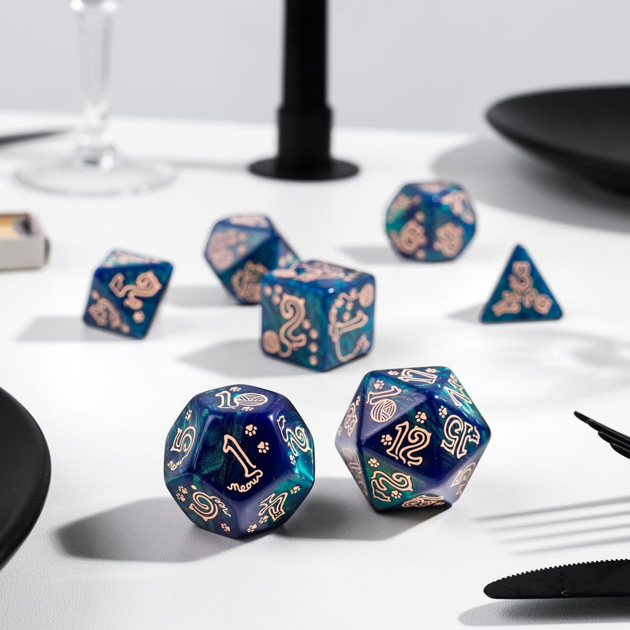 Product image Jumbo Cats Jumbo Dice Set Merlin