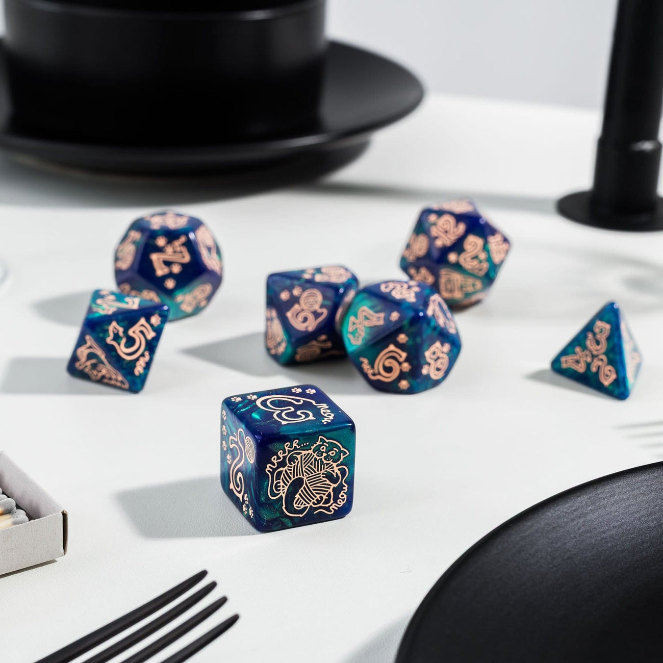 Product image Jumbo Cats Jumbo Dice Set Merlin