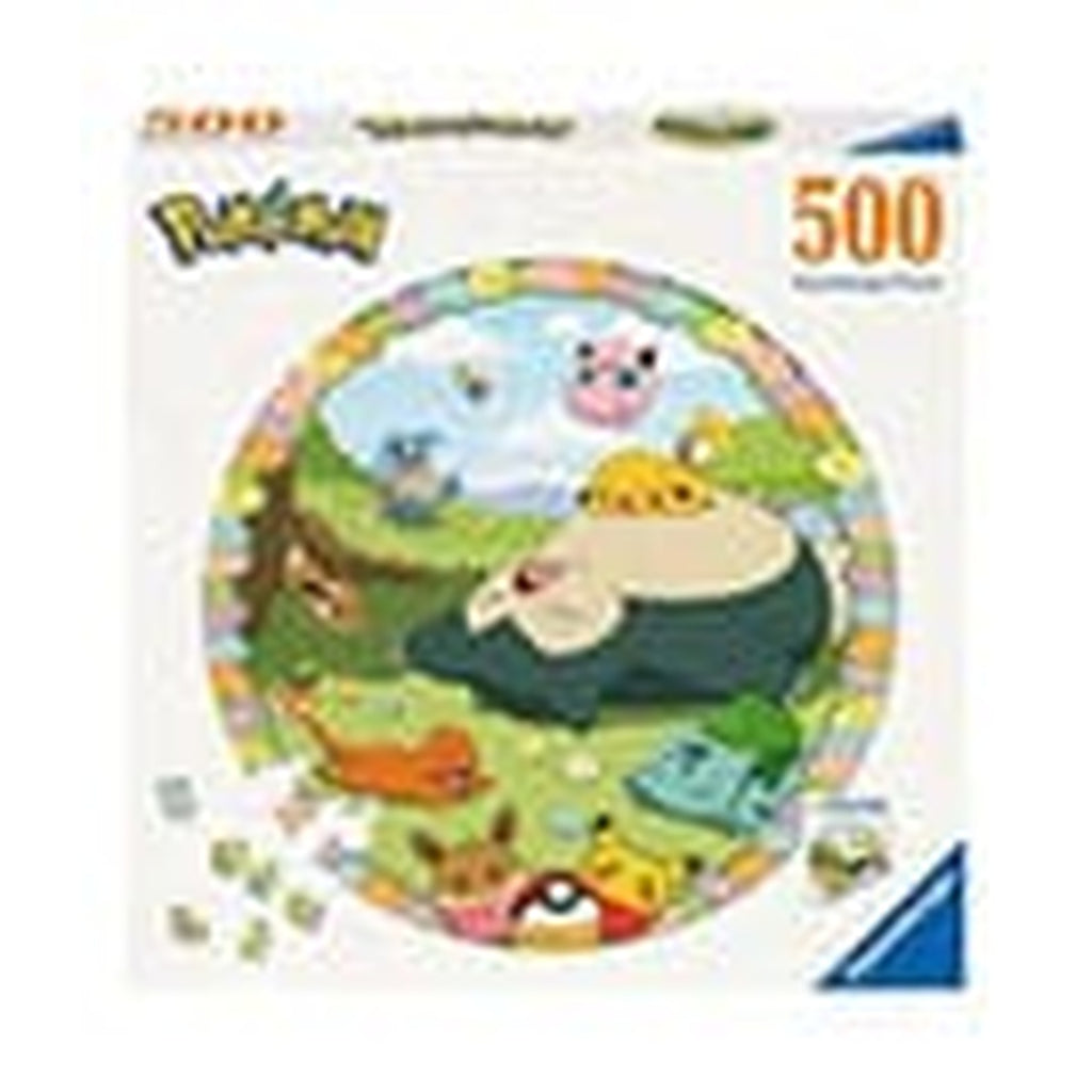 Product image Pokémon Round Puzzle Floral Pokémon (500 Pieces)