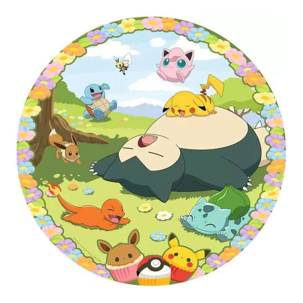 Product image Pokémon Round Puzzle Floral Pokémon (500 Pieces)