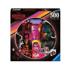 Product image Stranger Things Round Puzzle Friends Don't Lie (500 Pieces)