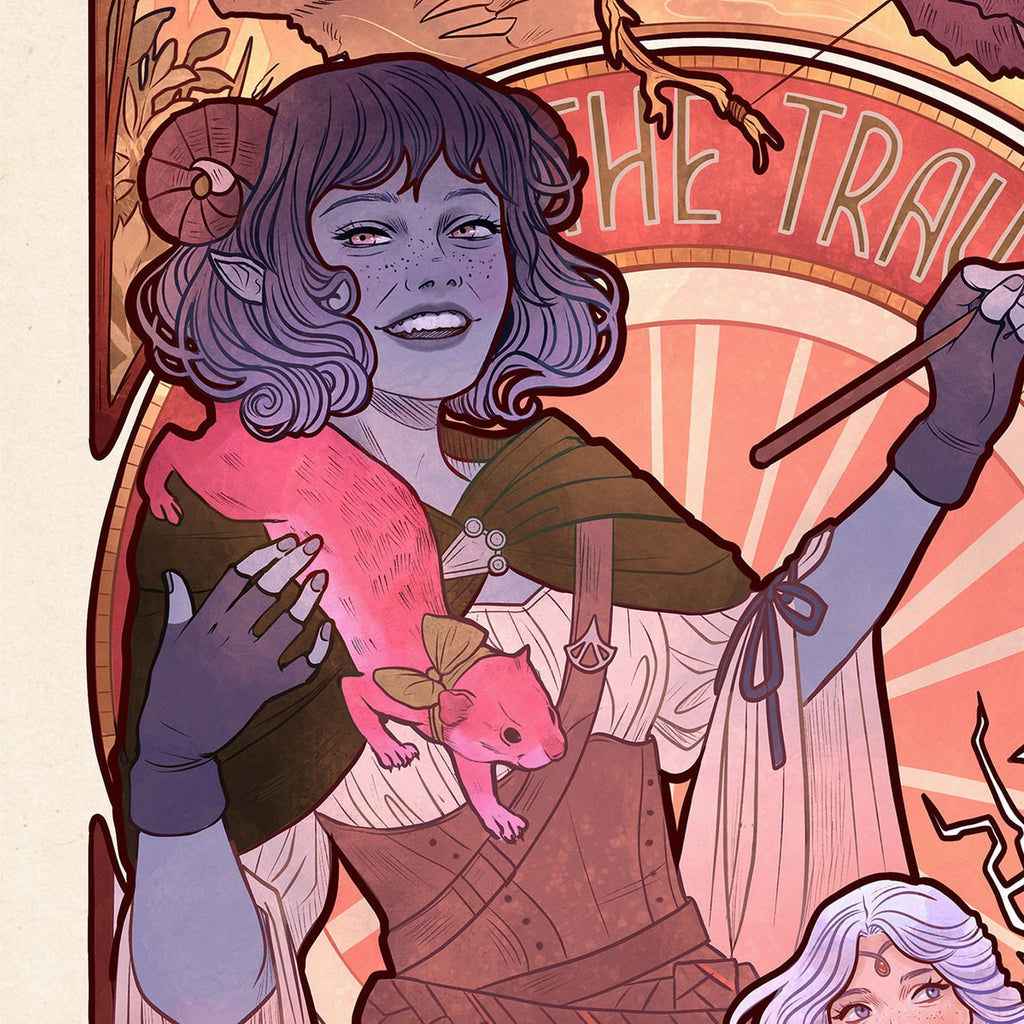 Product image Critical Role Art Print Laura Bailey: 10th Anniversary Art
