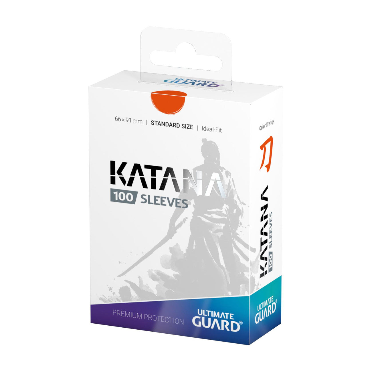 Product image Ultimate Guard Katana Sleeves Standard Size (100) - Orange