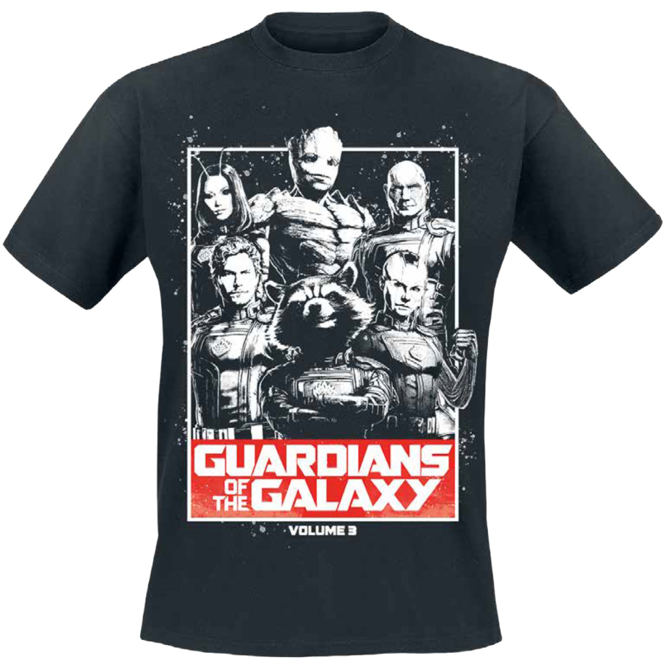 Product image Guardians Vol. 3 T-Shirt Black - Guardians of the Galaxy
