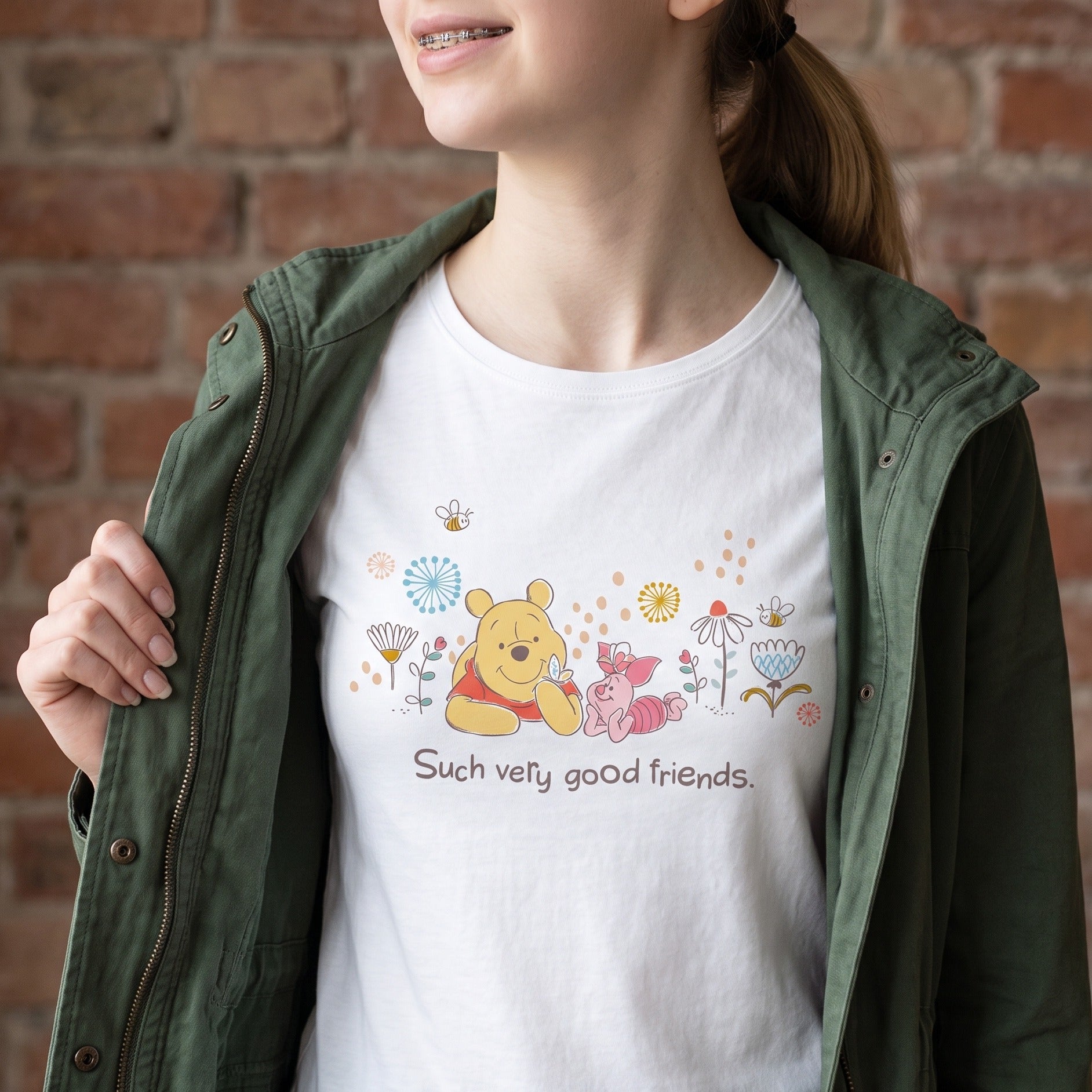 Product image Winnie the Pooh - Good Friends Women's T-Shirt white