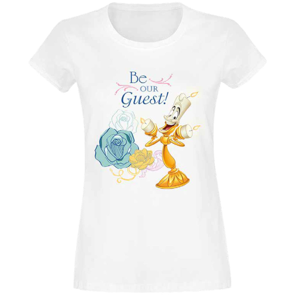 Product image Beauty and the Beast - Be Our Guest Women's T-Shirt white