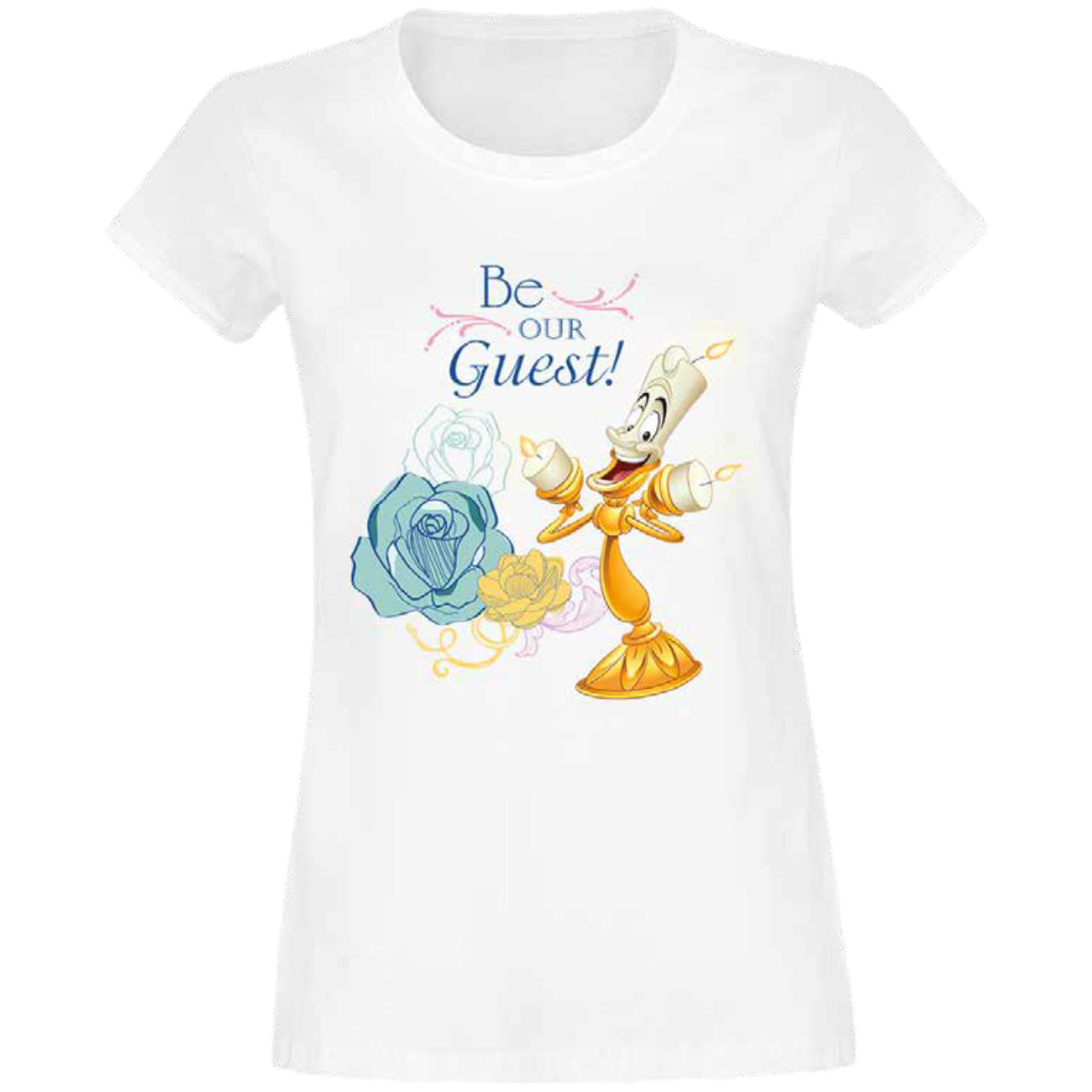 Product image Beauty and the Beast - Be Our Guest Women's T-Shirt white