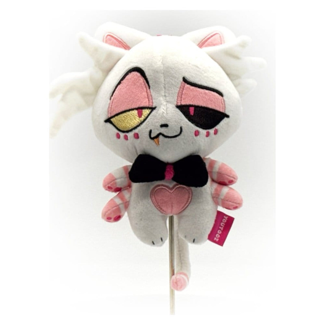 Product image Hazbin Hotel - Angel Dust Kitty Plush Keychain