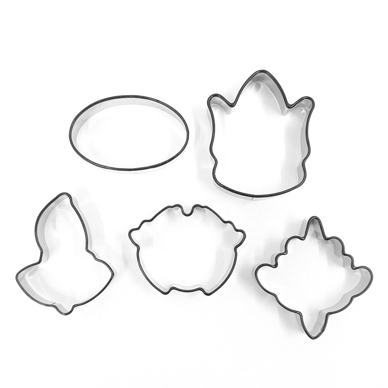 Product image The Lord of the Rings - Symbol Cookie Cutter Set of 5 in Fabric Bag