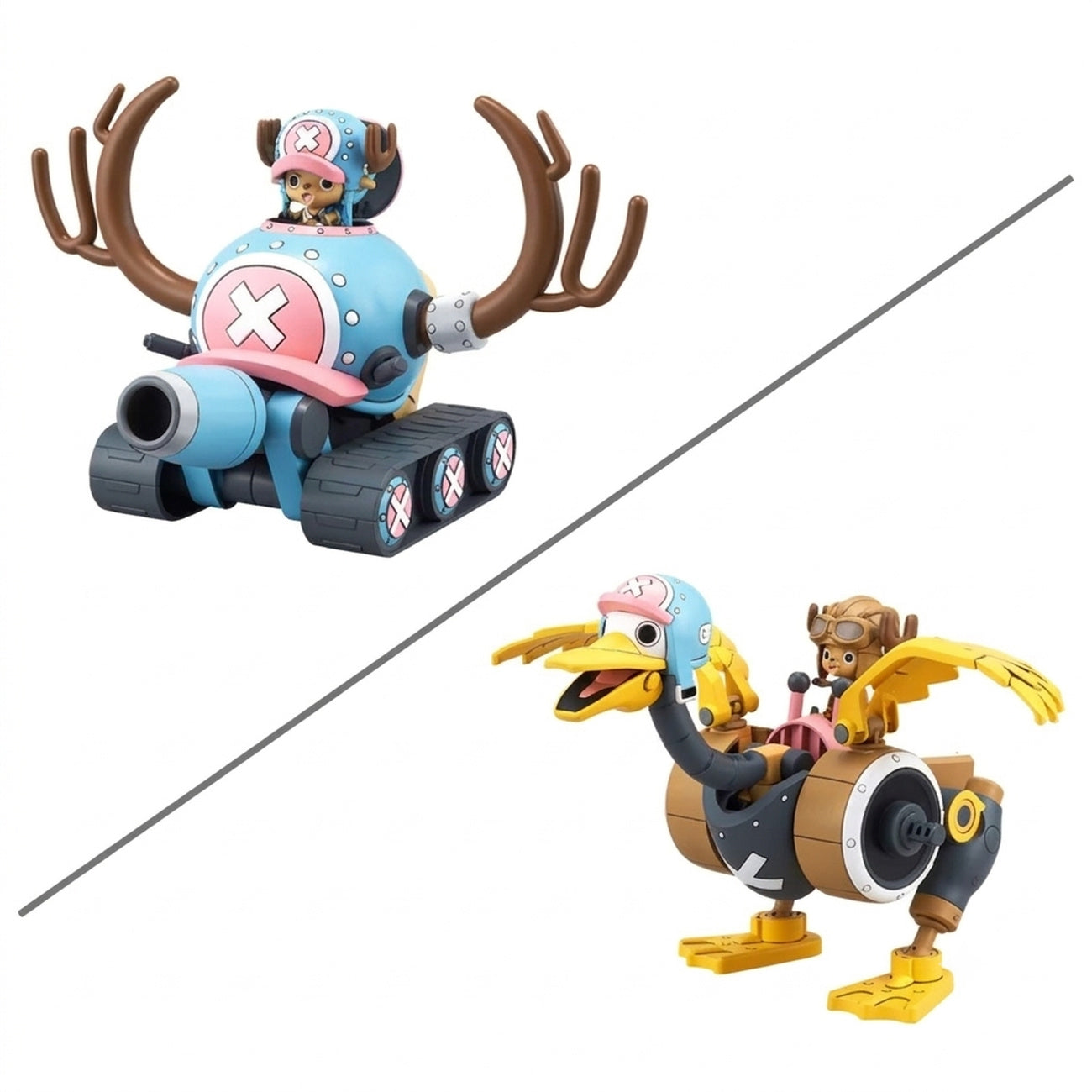 Product image One Piece - Chopper Robot 1&2 (Chopper Tank & Chopper Wing) Model Kit