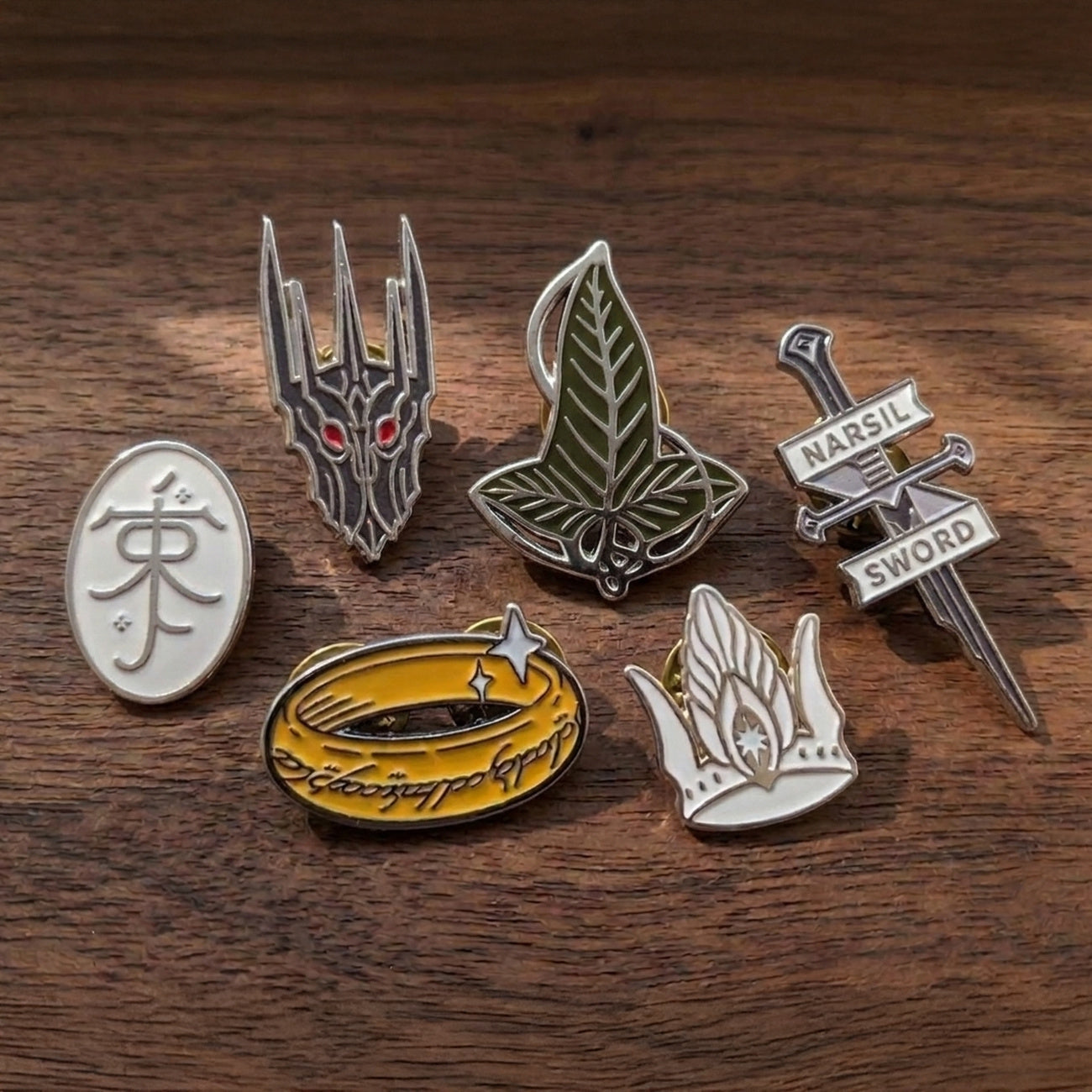 Product image The Lord of the Rings - Symbol Pins Set of 5