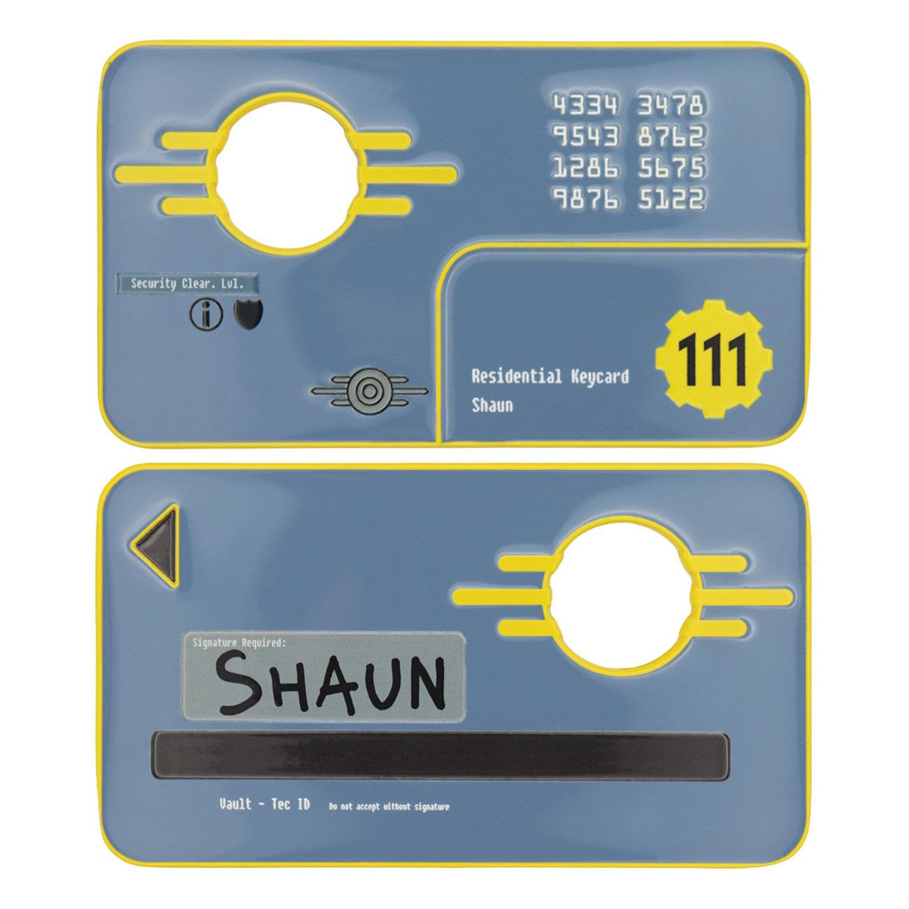 Product image Fallout 4 - Vault 111 Security Keycard Replica Limited Edition