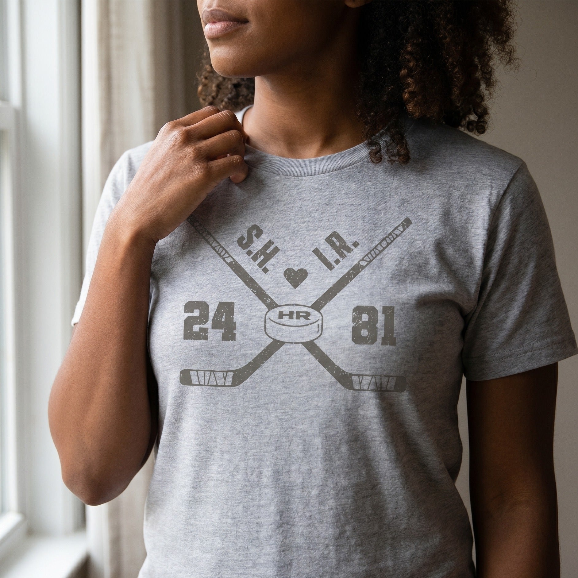 Product image Hollander and Rozanov Hockey T-Shirt for Heated Rivalry Fans