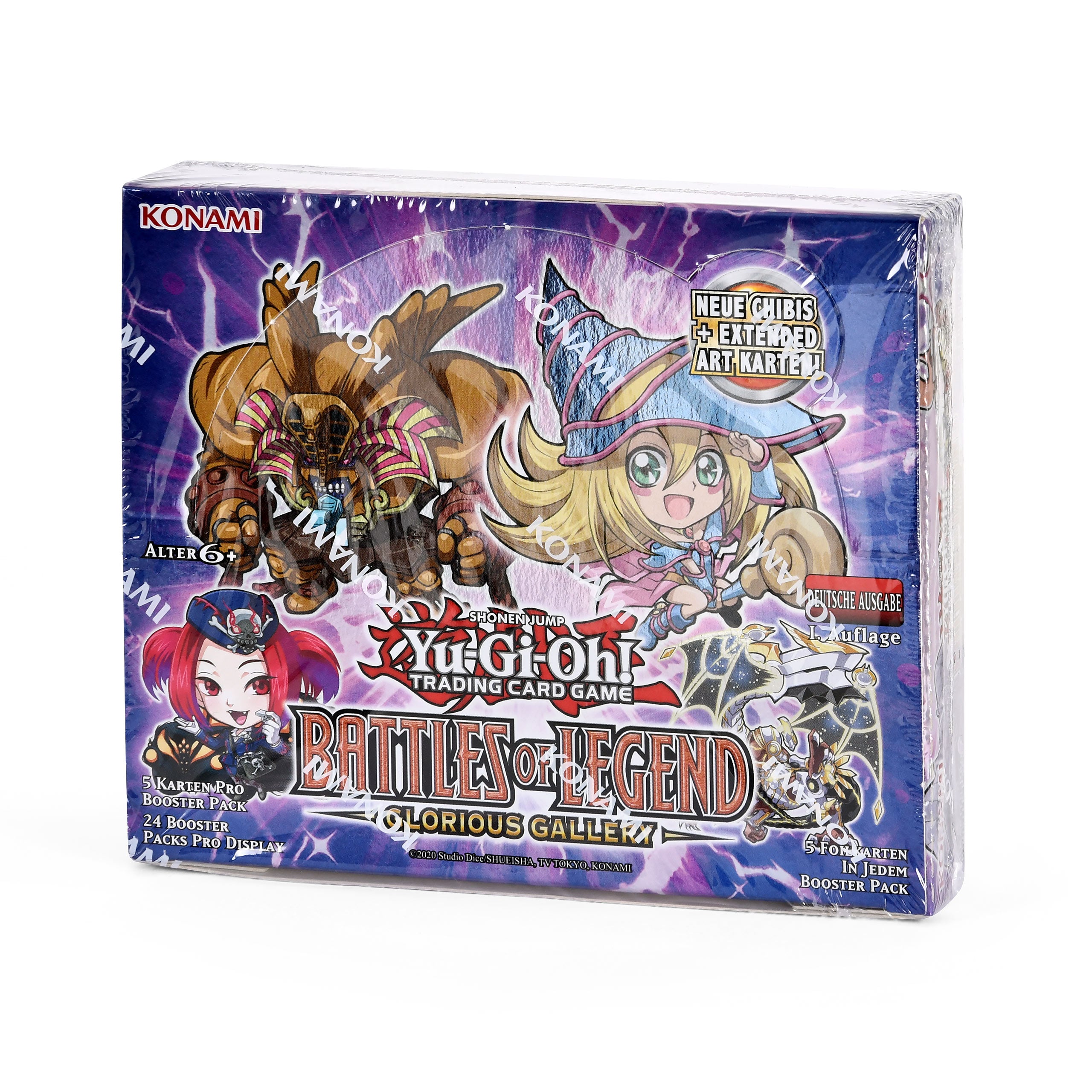 Product image Yu-Gi-Oh! - Battles of Legend: Glorious Gallery Trading Card Booster Display German Edition