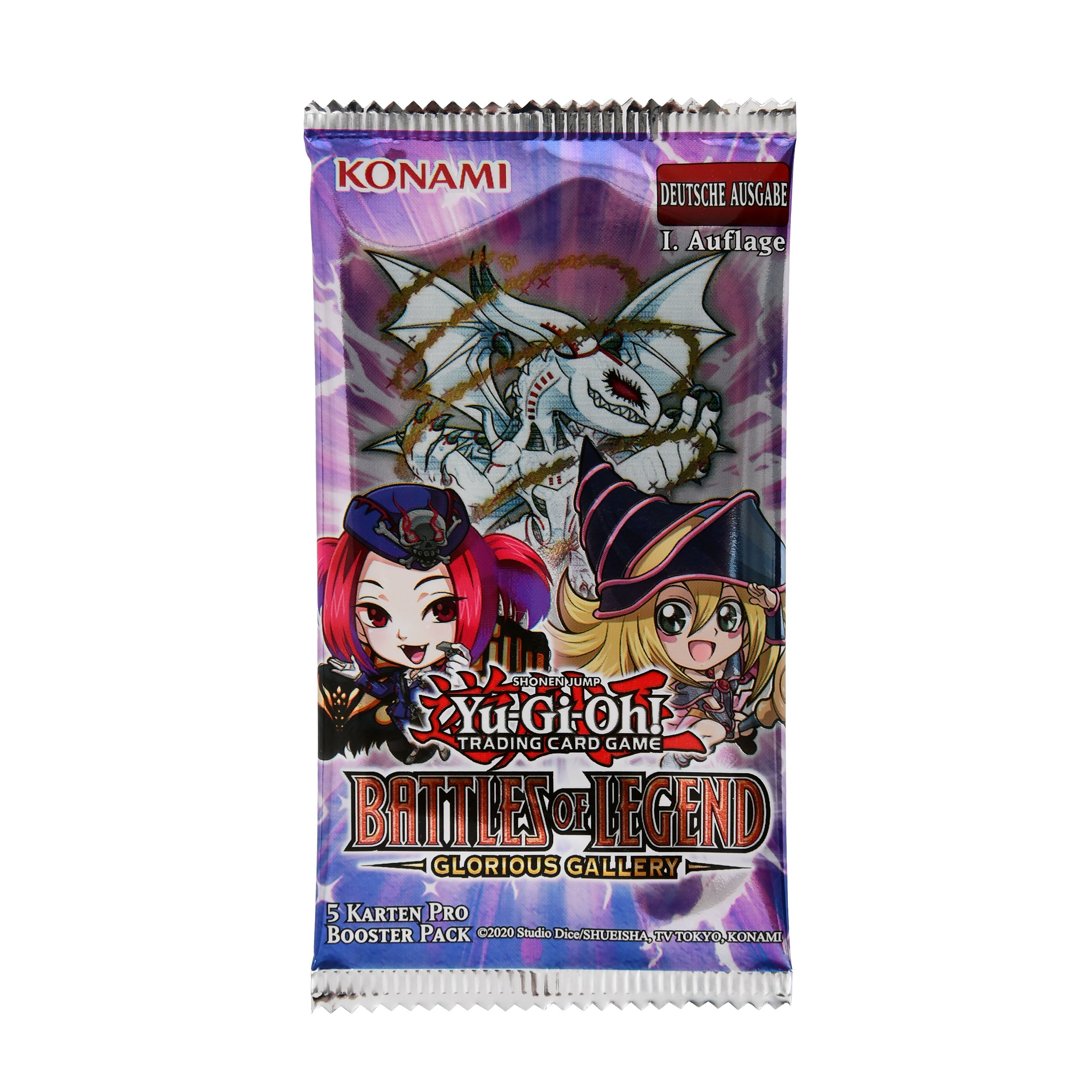 Product image Yu-Gi-Oh! - Battles of Legend: Monstrous Revenge Trading Card Booster German Edition