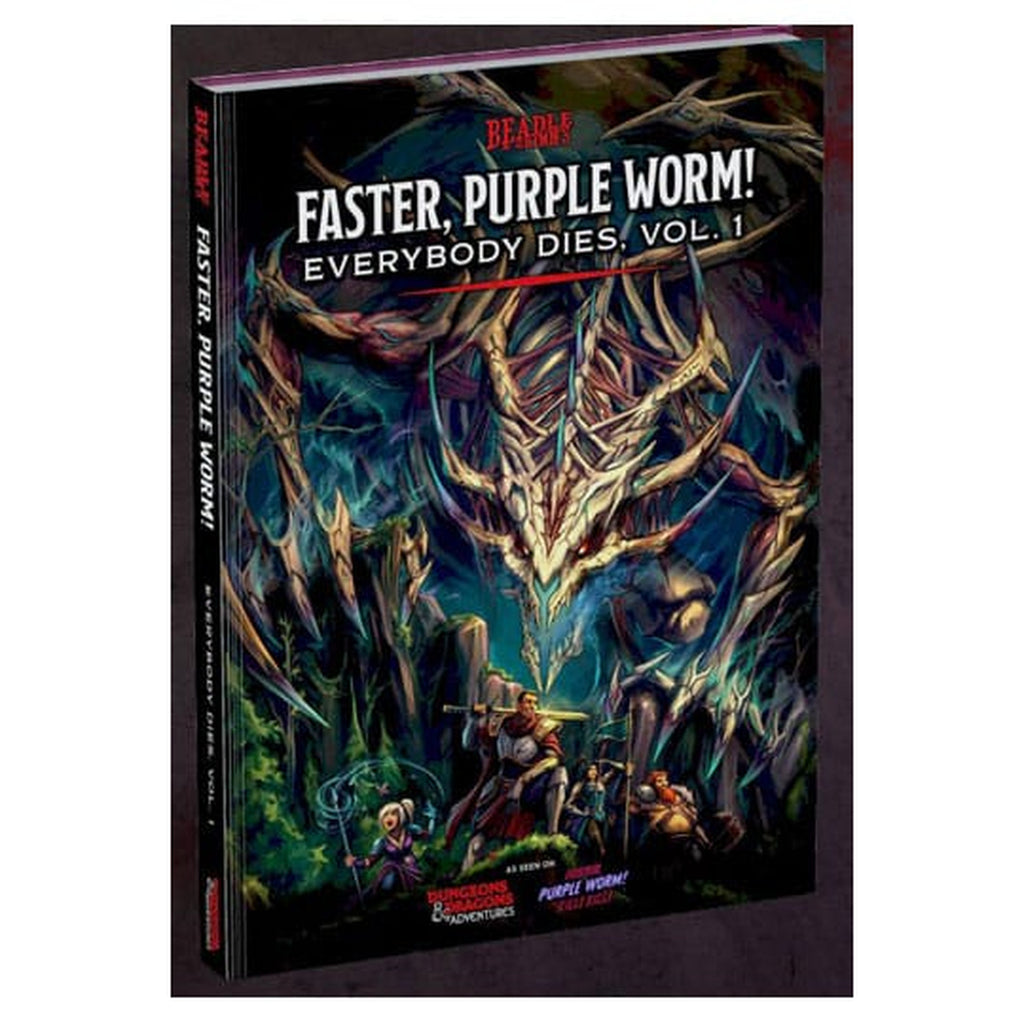 Product image Dungeons & Dragons Adventure Book Faster, Purple Worm