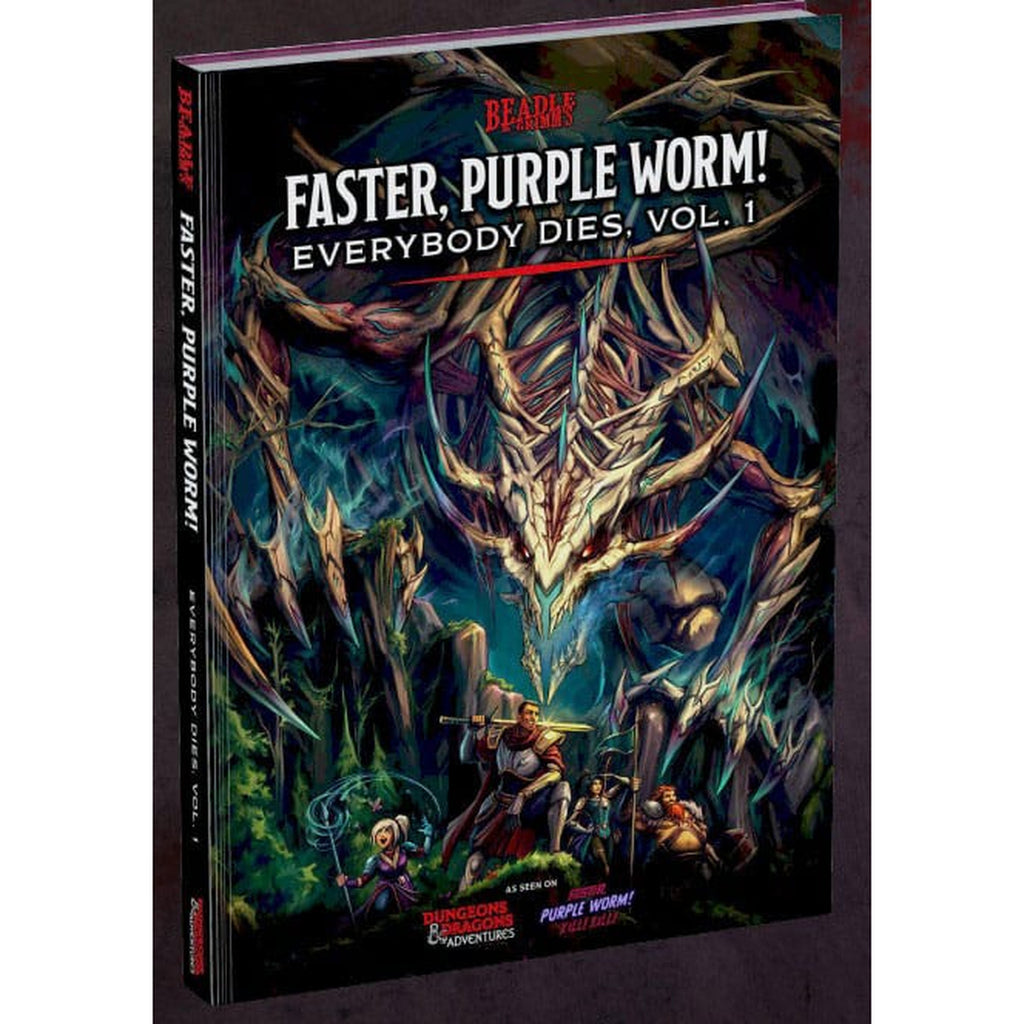 Product image Dungeons & Dragons Adventure Book Faster, Purple Worm
