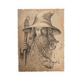 Product image The Hobbit Art Print Portrait of Gandalf the Grey 21 x 28