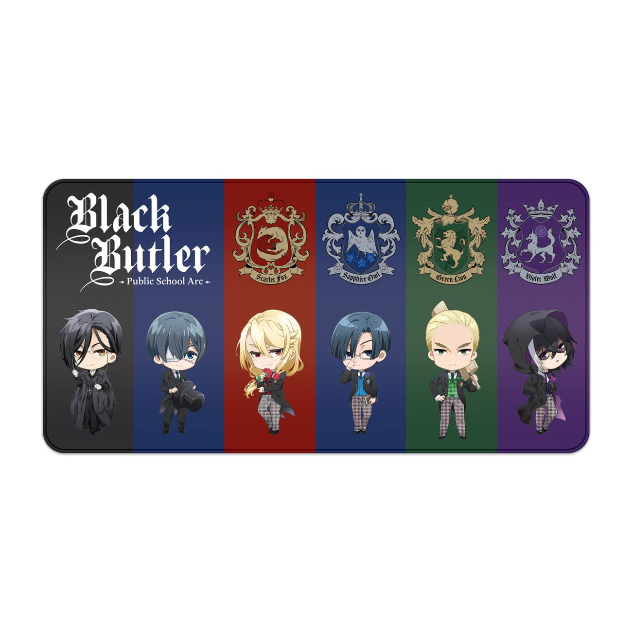Product image Black Butler XXL Mousepad Chibi & Emblem