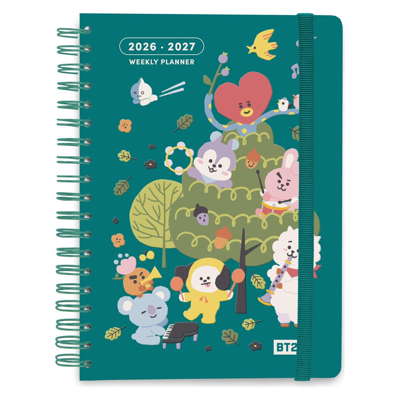 Product image BT21 Weekly Planner 2026/2027 A5