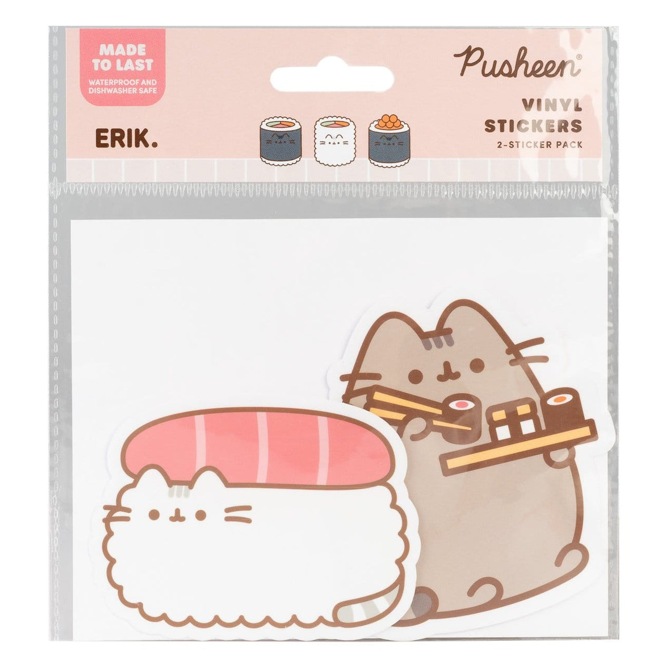 Product image Pusheen Vinyl Sticker Sushi Roll Vol. 1 Set of 2