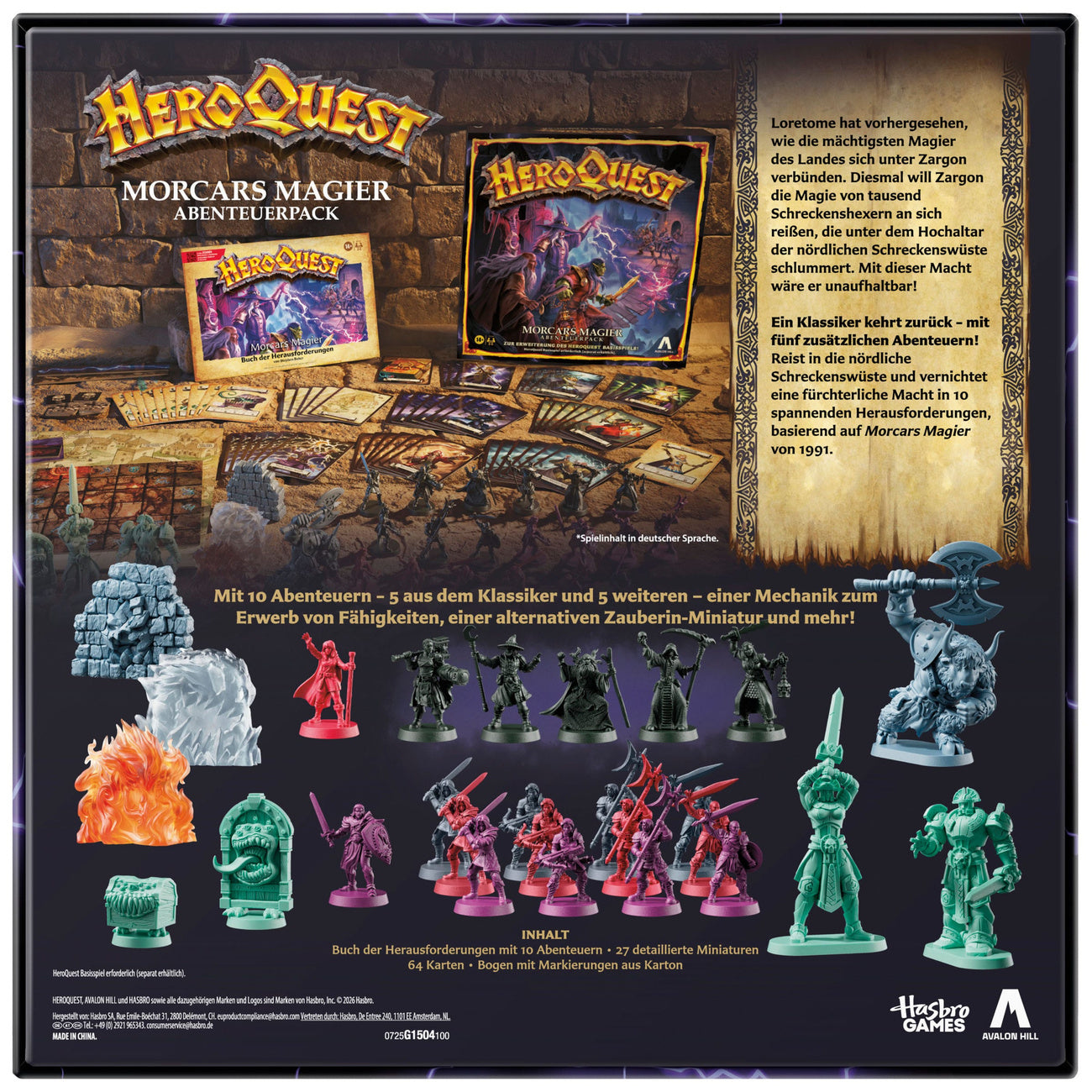 Product image HeroQuest Board Game Expansion - Wizards of Morcar