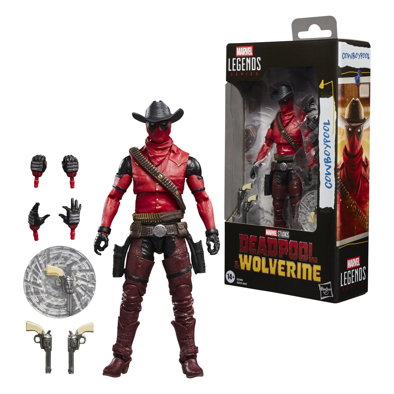 Product image Deadpool & Wolverine Marvel Legends Action Figure Cowboypool
