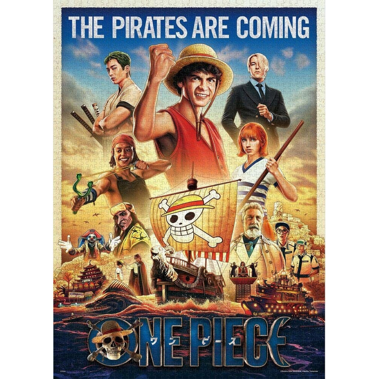 Product image One Piece Puzzle 2000 Pieces The Pirates Are Coming