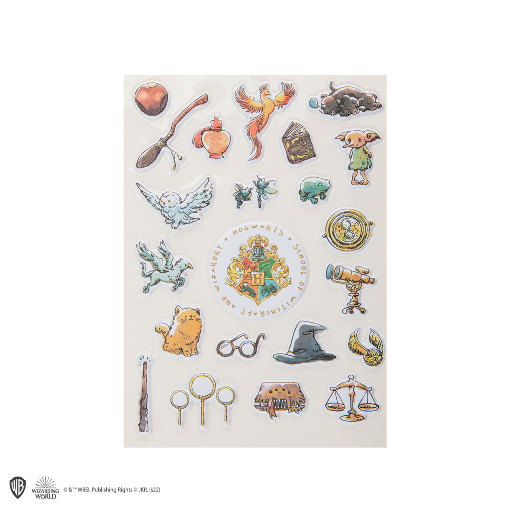 Product image Harry Potter Puffy Sticker Hogwarts Essentials