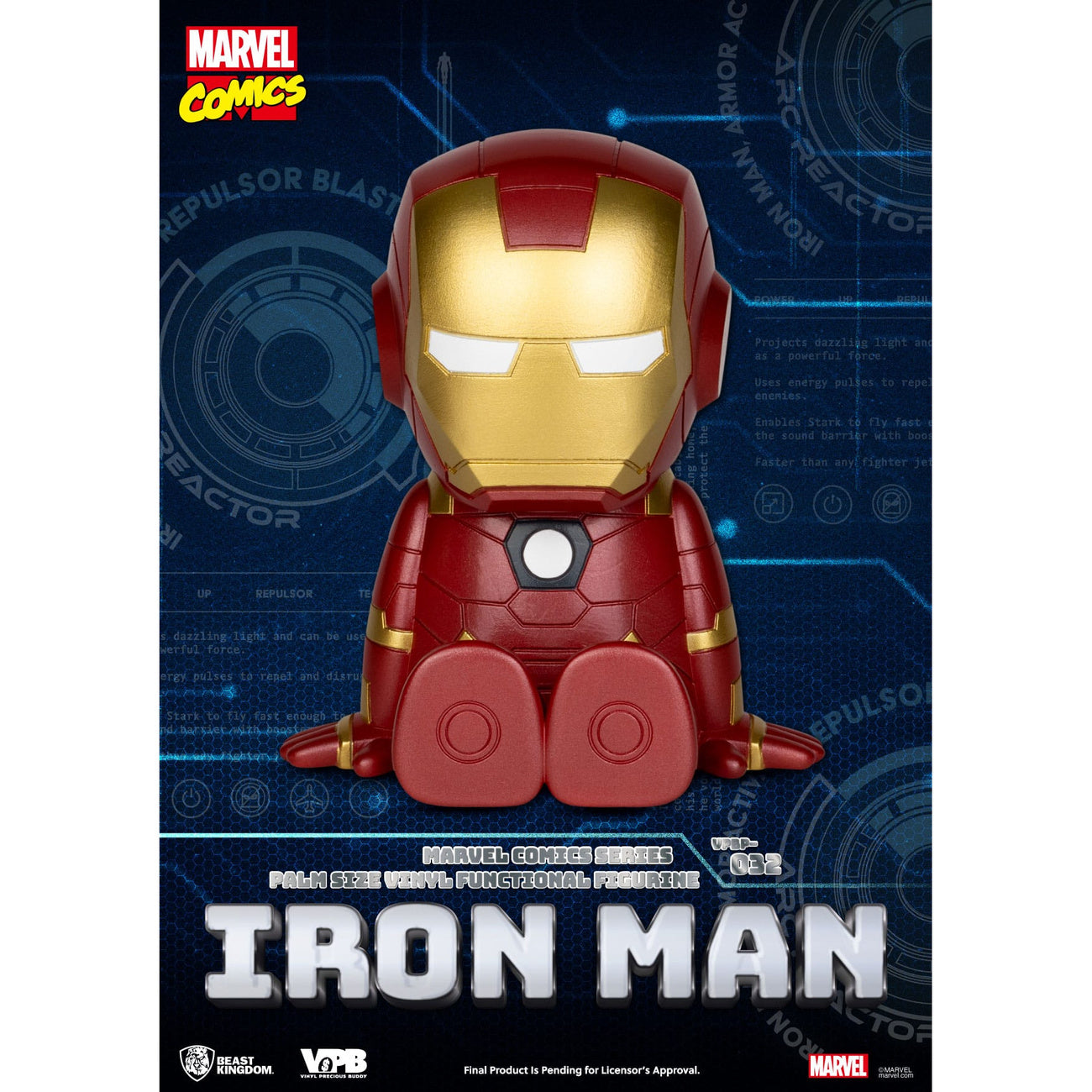 Product image Classic Marvel Comics Piggy Vinyl Money Bank Iron Man 12 cm