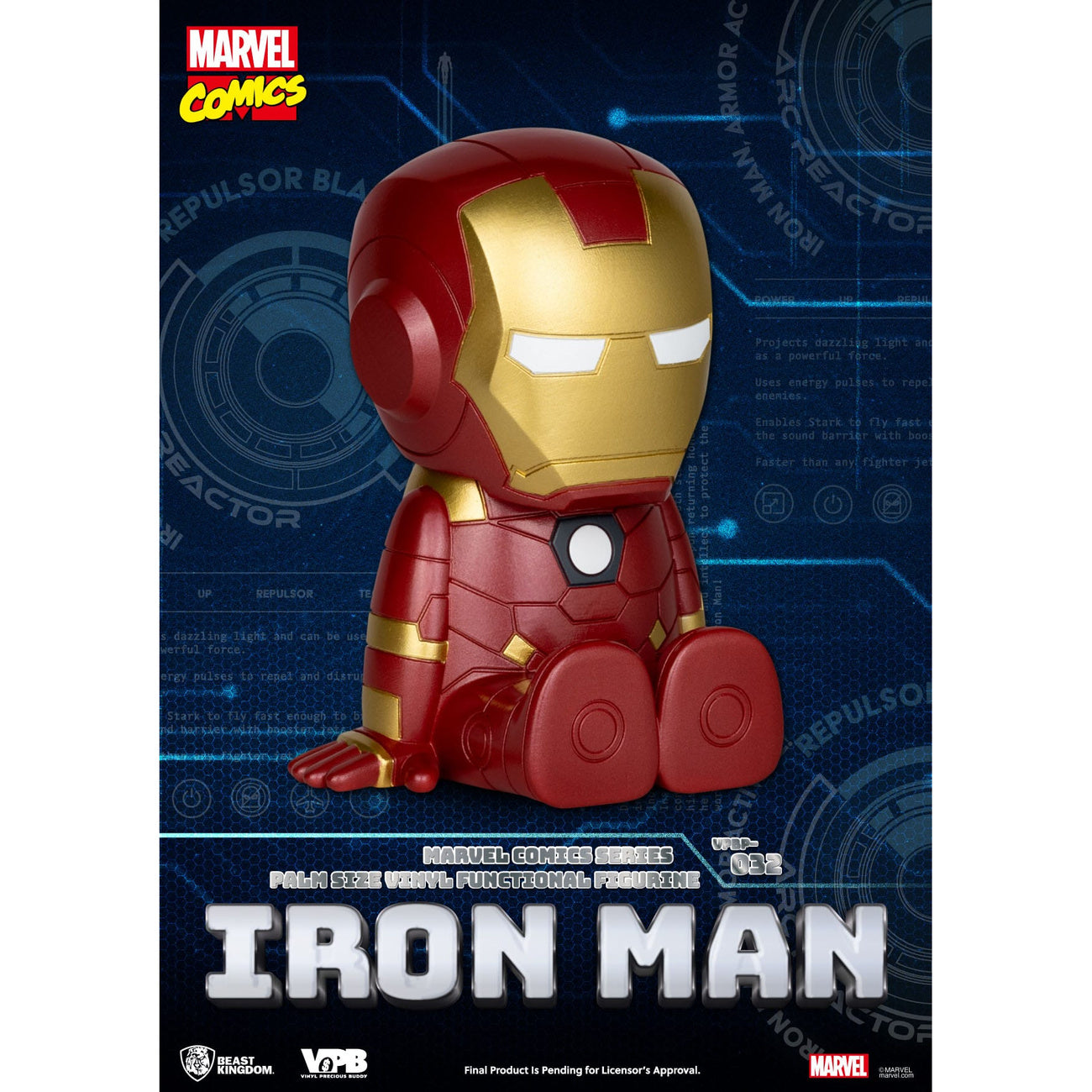 Product image Classic Marvel Comics Piggy Vinyl Money Bank Iron Man 12 cm