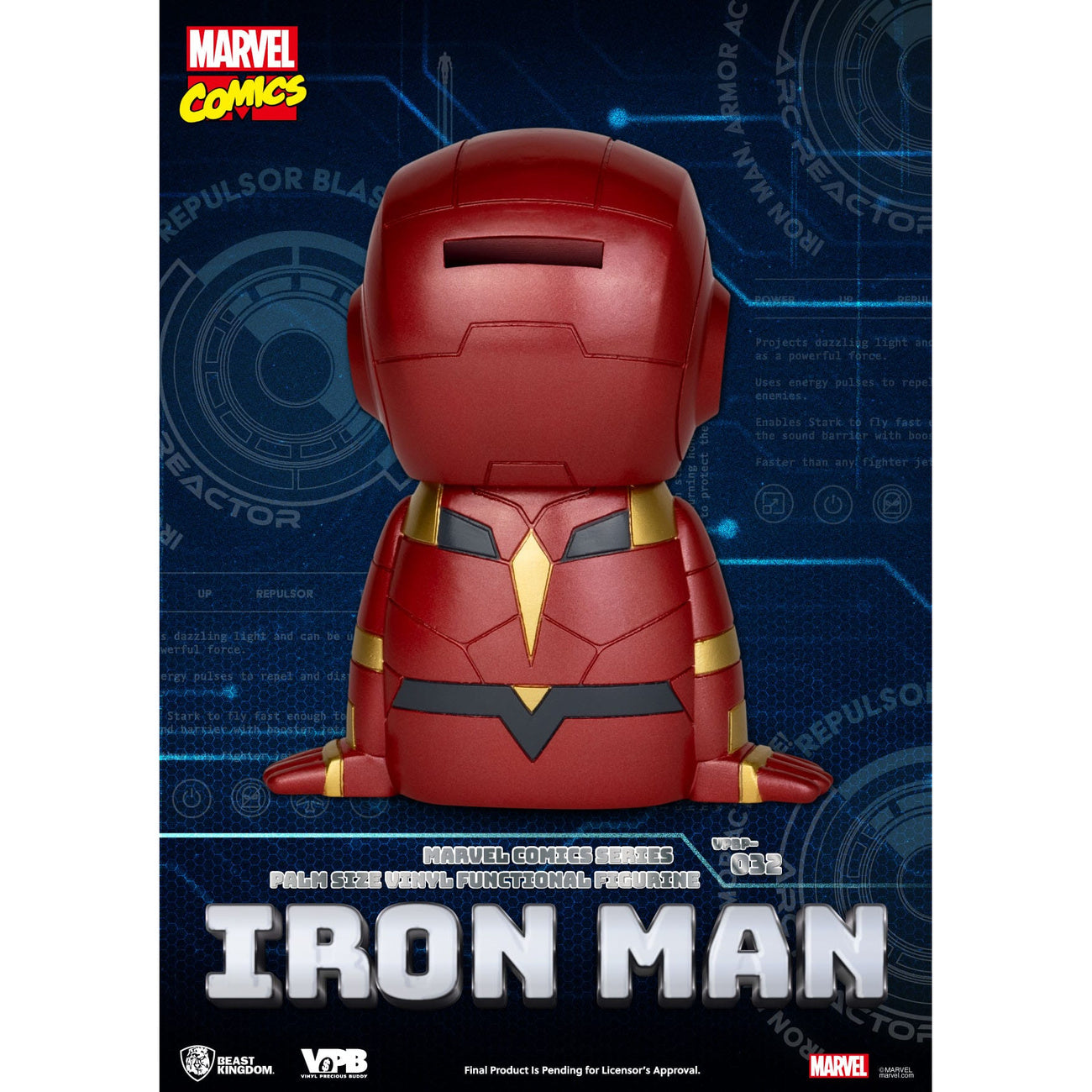 Product image Classic Marvel Comics Piggy Vinyl Money Bank Iron Man 12 cm