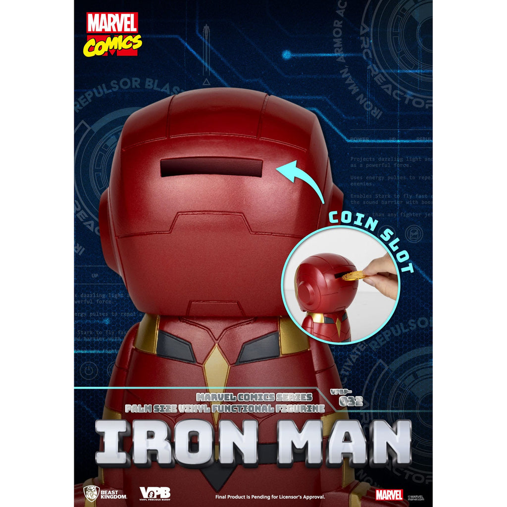 Product image Classic Marvel Comics Piggy Vinyl Money Bank Iron Man 12 cm
