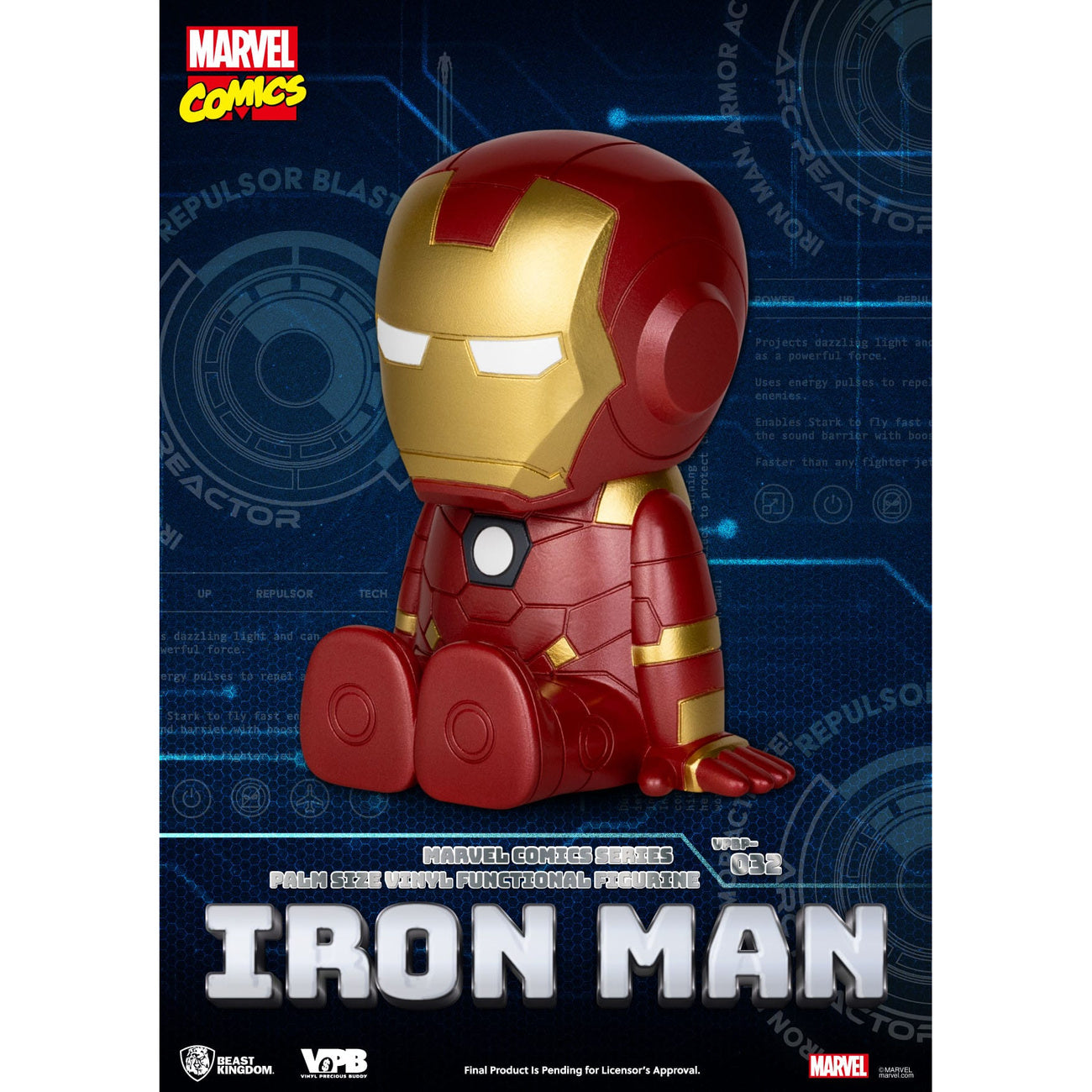 Product image Classic Marvel Comics Piggy Vinyl Money Bank Iron Man 12 cm