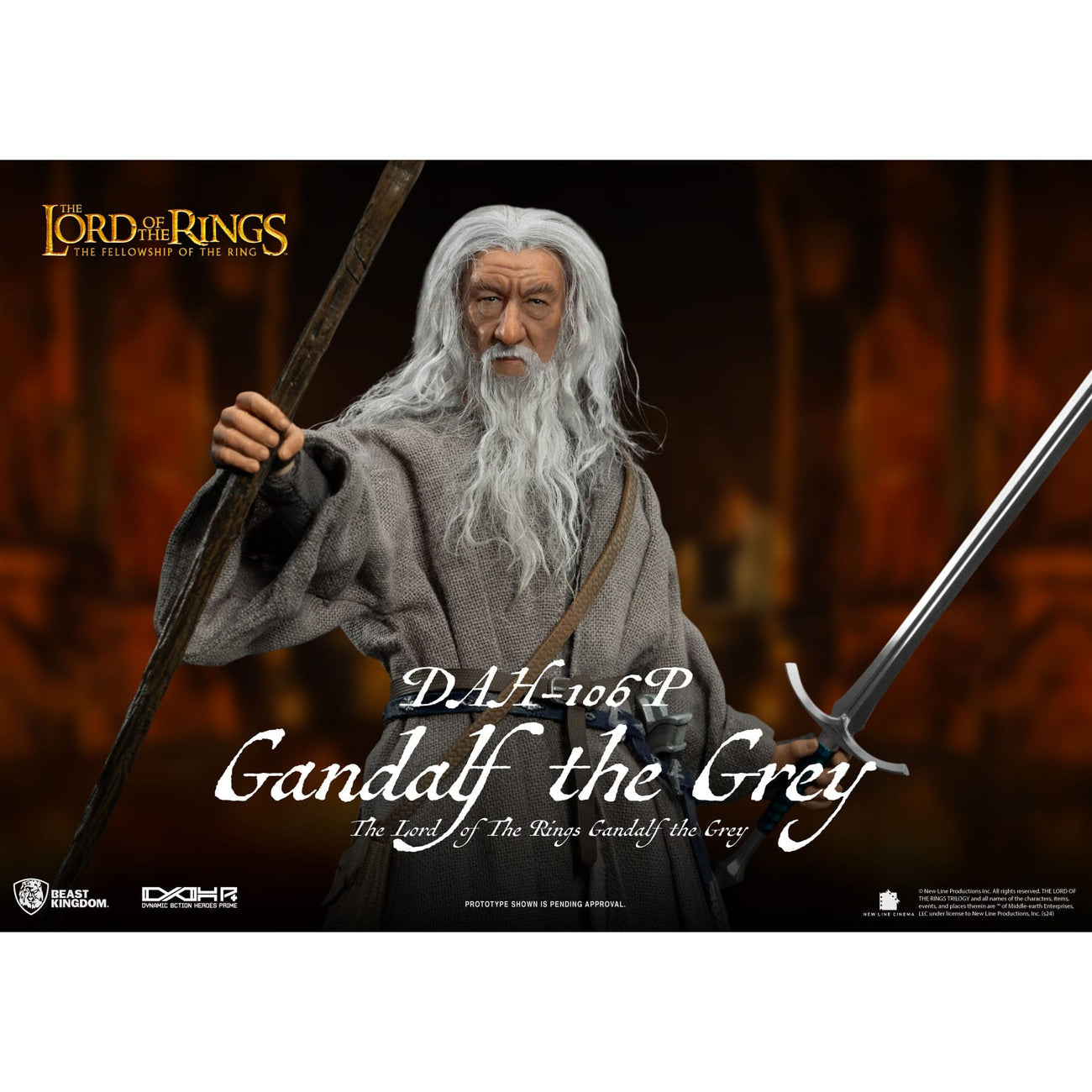 Product image Lord of the Rings Dynamic 8ction Heroes Action Figure 1/9