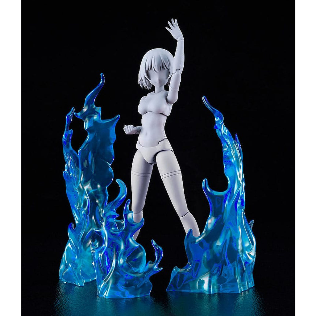 Product image The Simple Effect accessory set for figures Flames: Blue