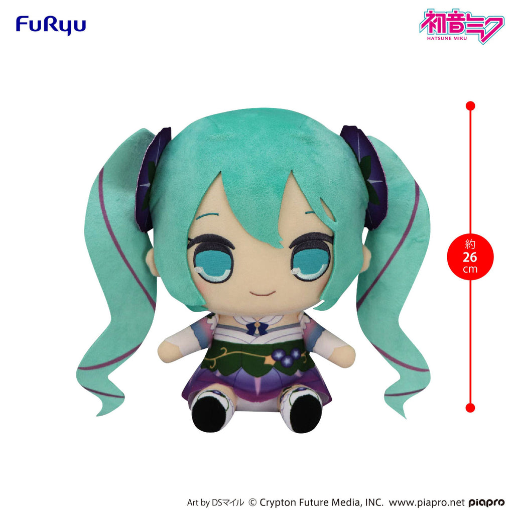 Product image Hatsune Miku Kyurumaru Big Plush Figure Morning Glory 26 cm