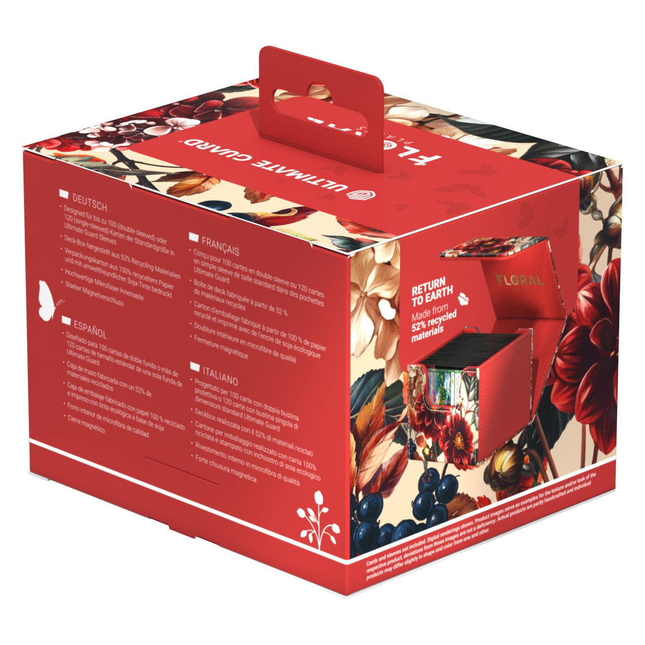 Product image Ultimate Guard Sidewinder 100+ Xenoskin "Floral Places" -