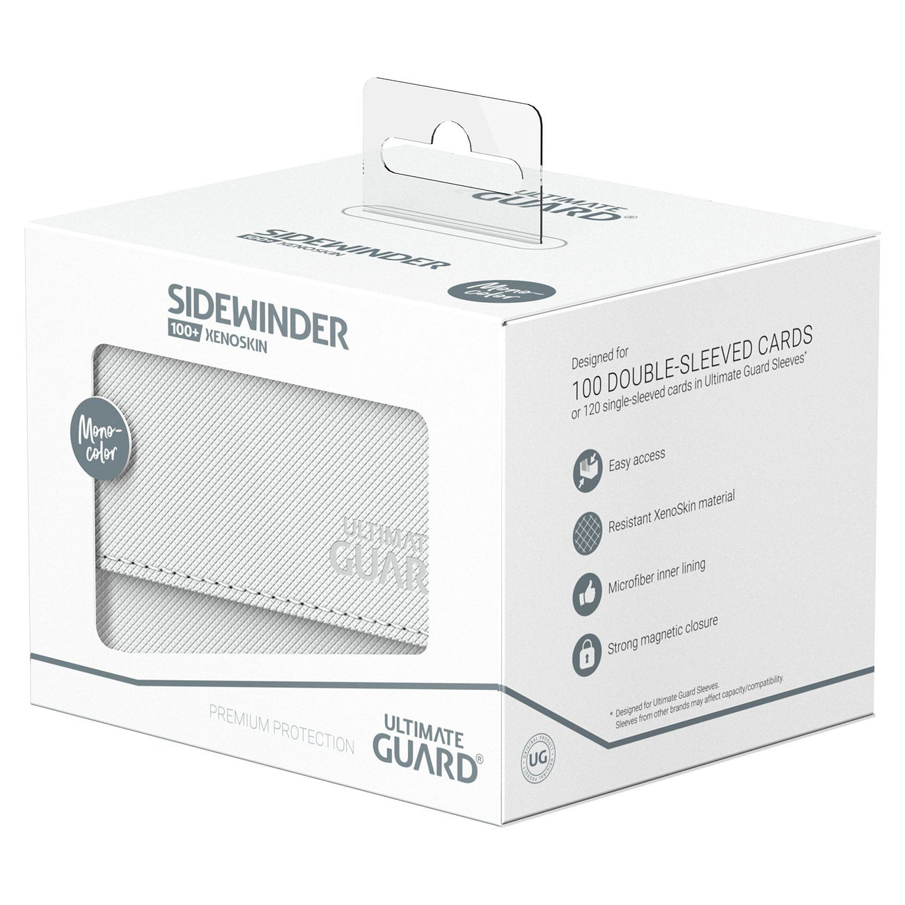 Product image Ultimate Guard Sidewinder 100+ Xenoskin - White