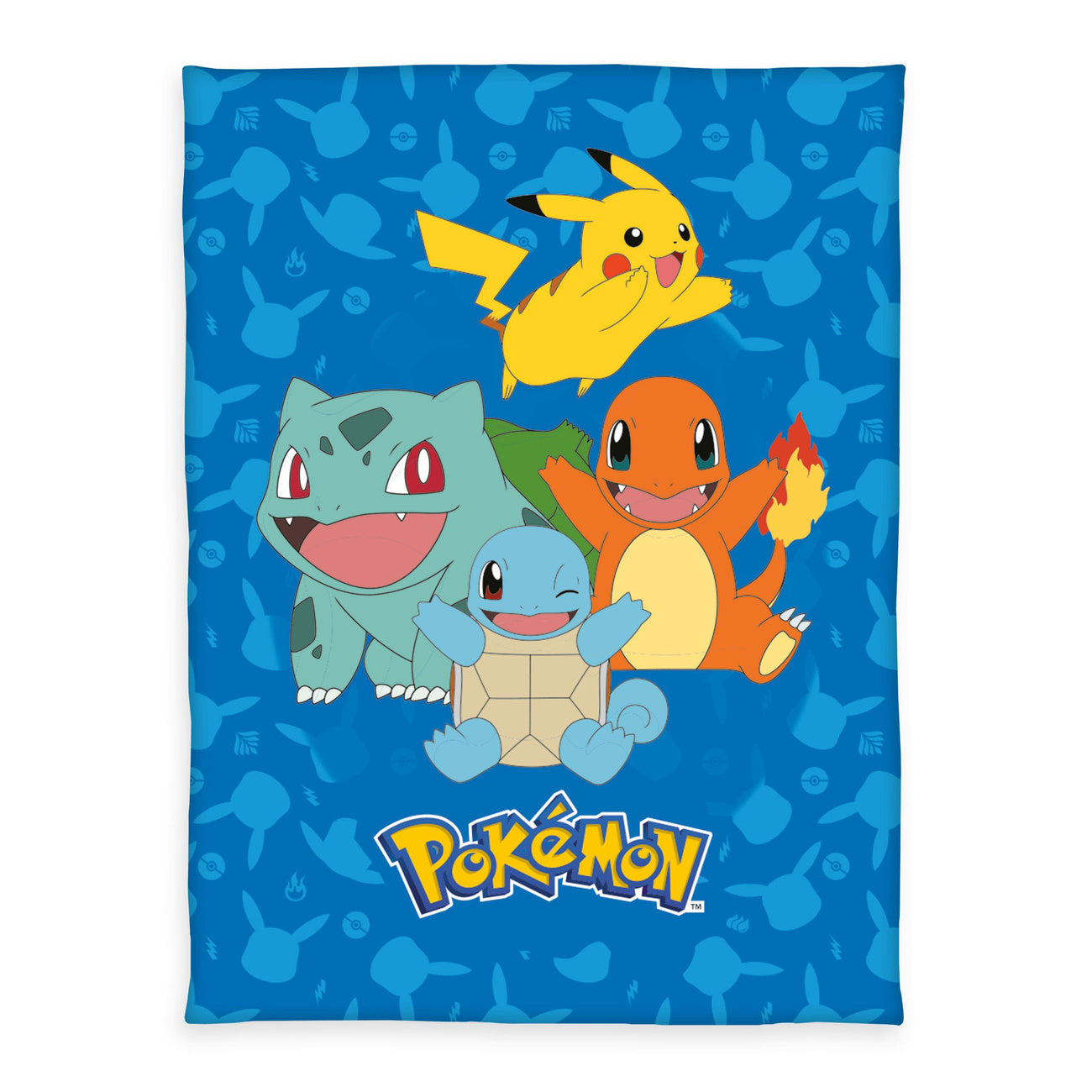 Product image Pokémon Flannel Fleece Blanket Starter Pokémon 130 x 160 cm