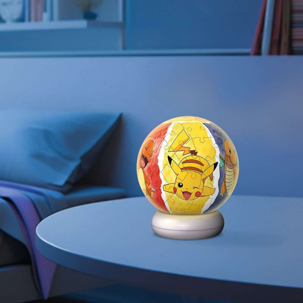 Product image Pokémon 3D Puzzle Ball Night Light (73 pieces)