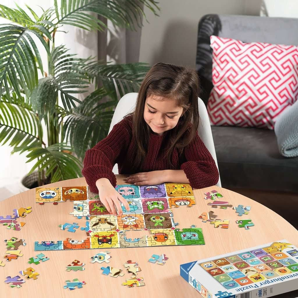 Product image Pokémon Kids Puzzle Pokémon Faces (100 Pieces XXL)