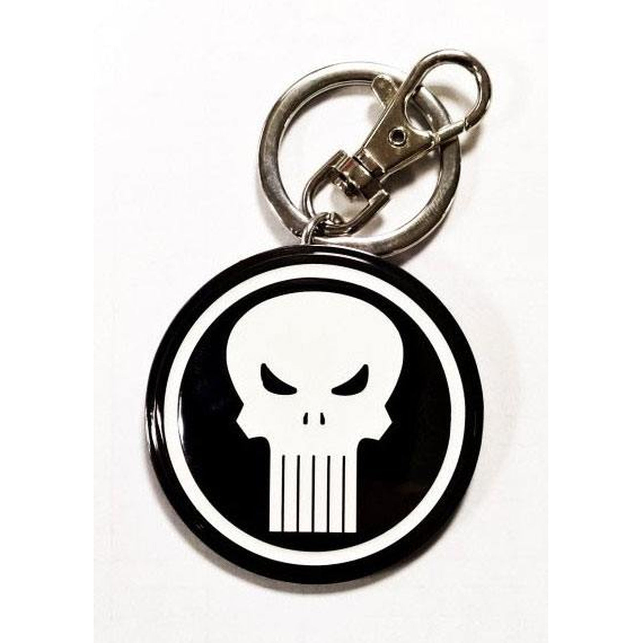 Product image Marvel Comics Metal Keychain Punisher Logo