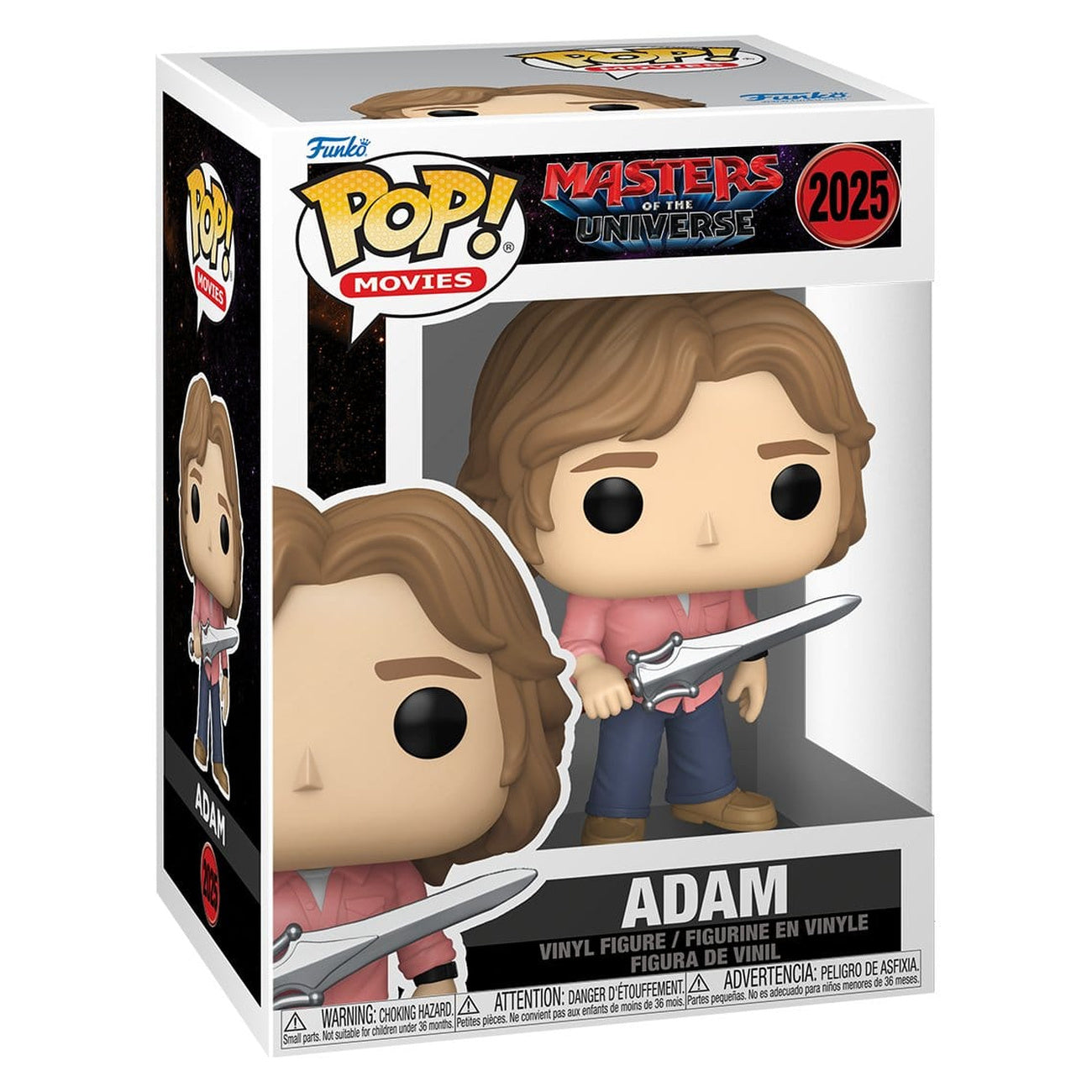 Product image Masters of the Universe (2026) POP! Movies Vinyl Figure Adam